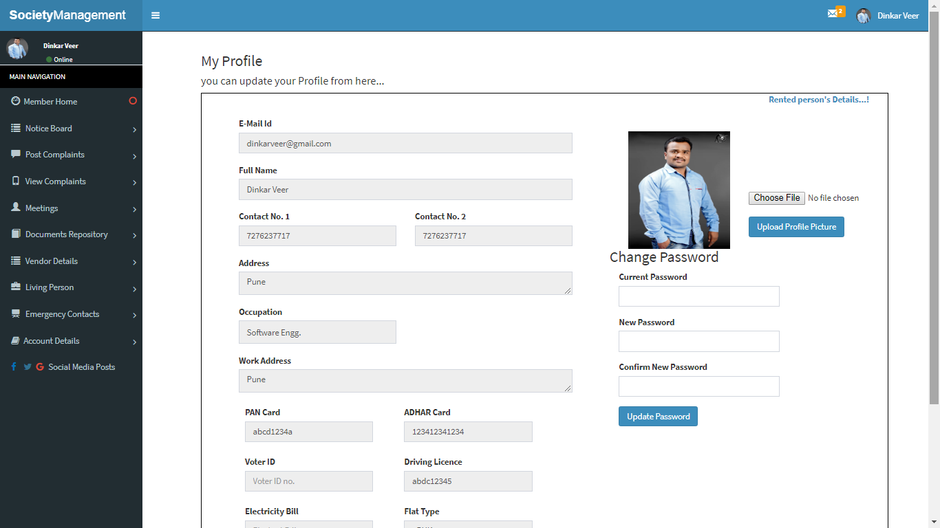 Housing Society Management